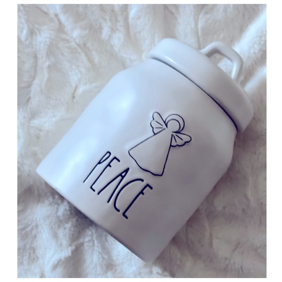 NEW Rae Dunn Christmas Peace Angel Canister - Picture 4 of 6